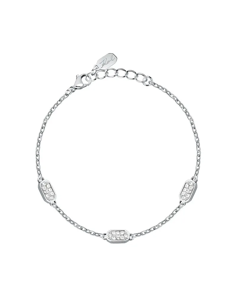 Karl Lagerfeld Armband Crystals Silber