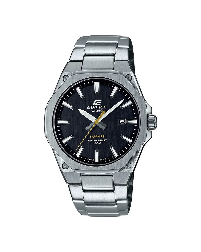 Casio Herrenuhr EDIFICE Classic Silber