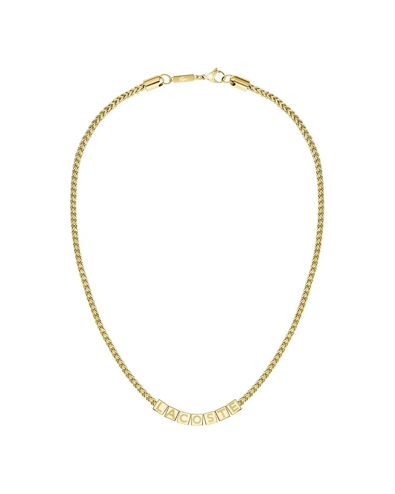 Lacoste Kette SCRIPT Gold