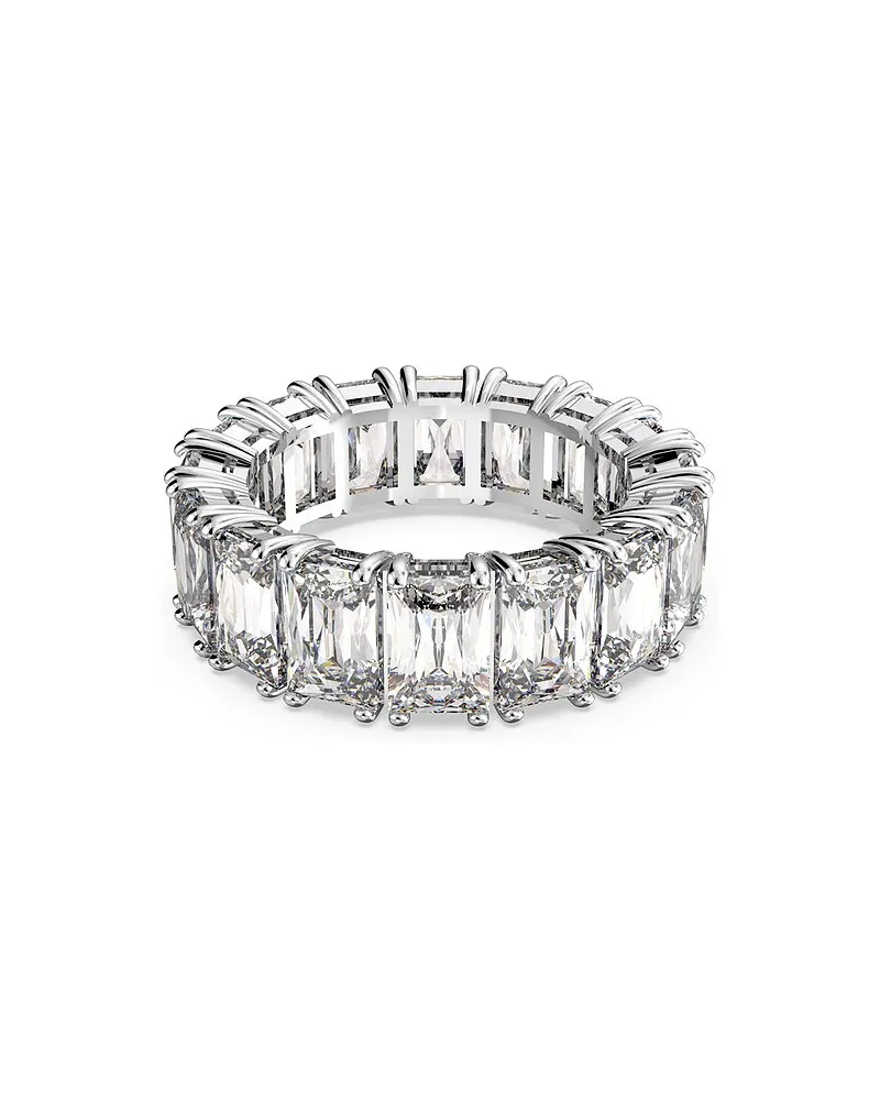Swarovski Damenring Matrix Baguette Vittore Silber