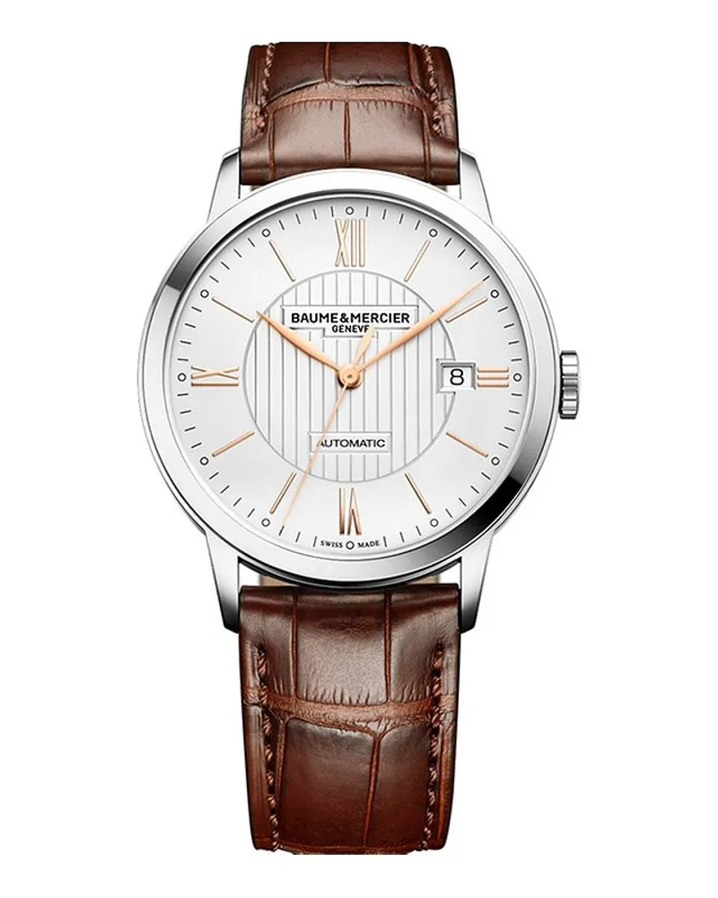 Baume & Mercier Herrenuhr Classima Silber
