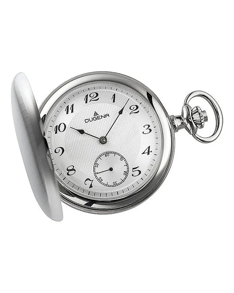 Dugena Taschenuhr Silber