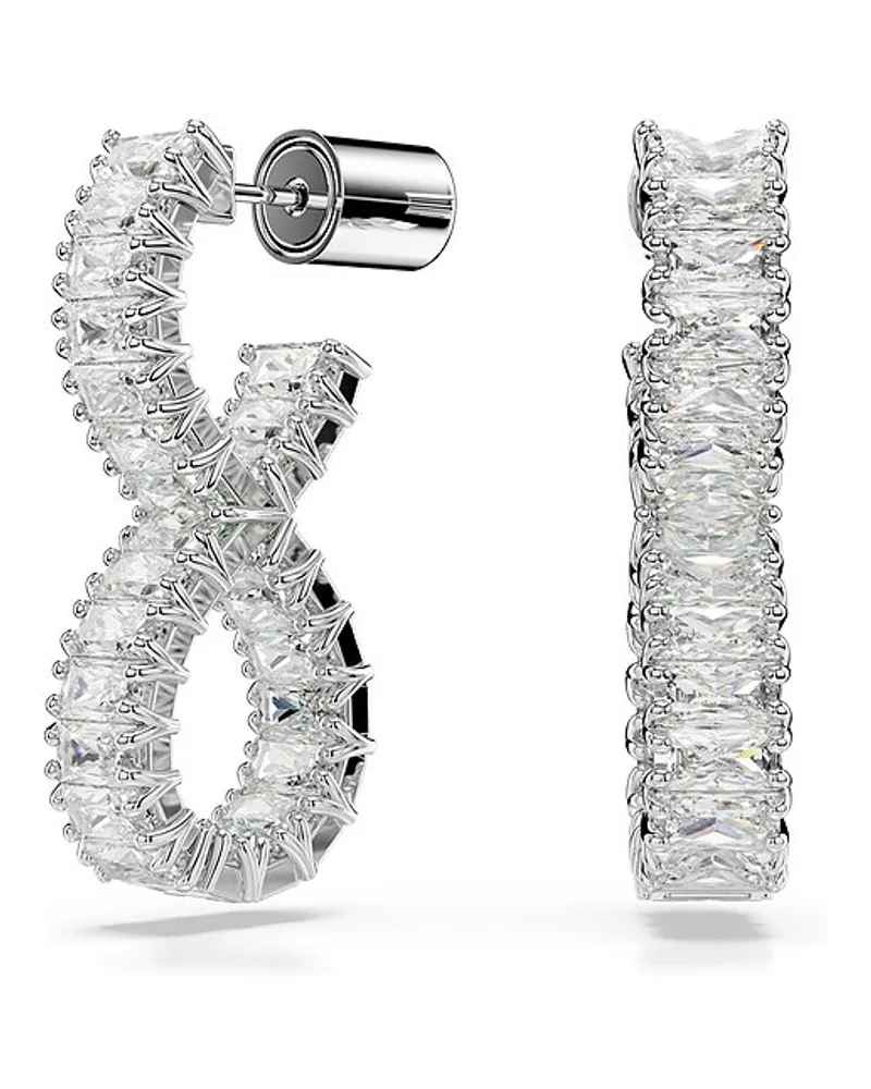 Swarovski Creolen Hyperbola Silber