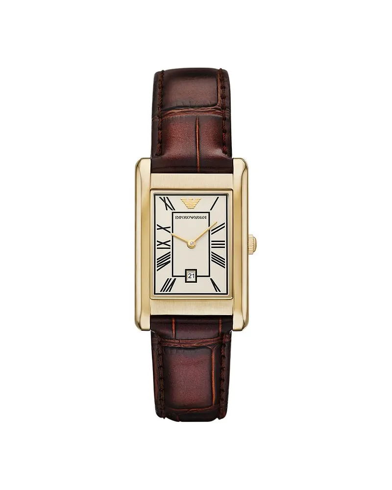Emporio Armani Herrenuhr Gold