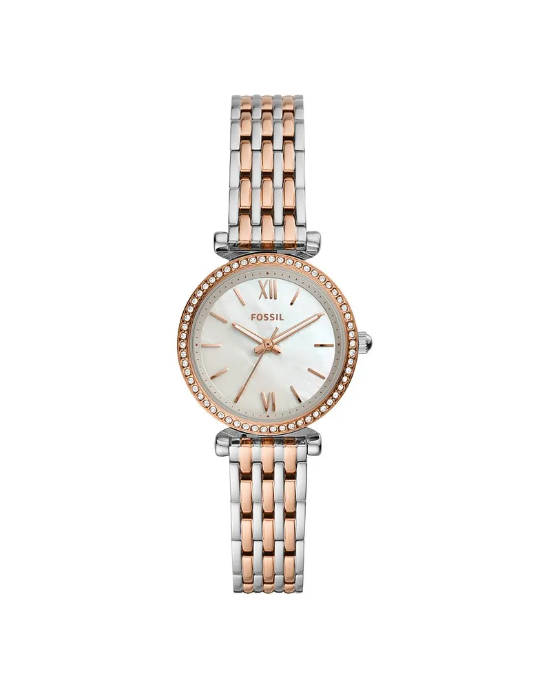 Fossil Damenuhr Carlie Mini Bicolor