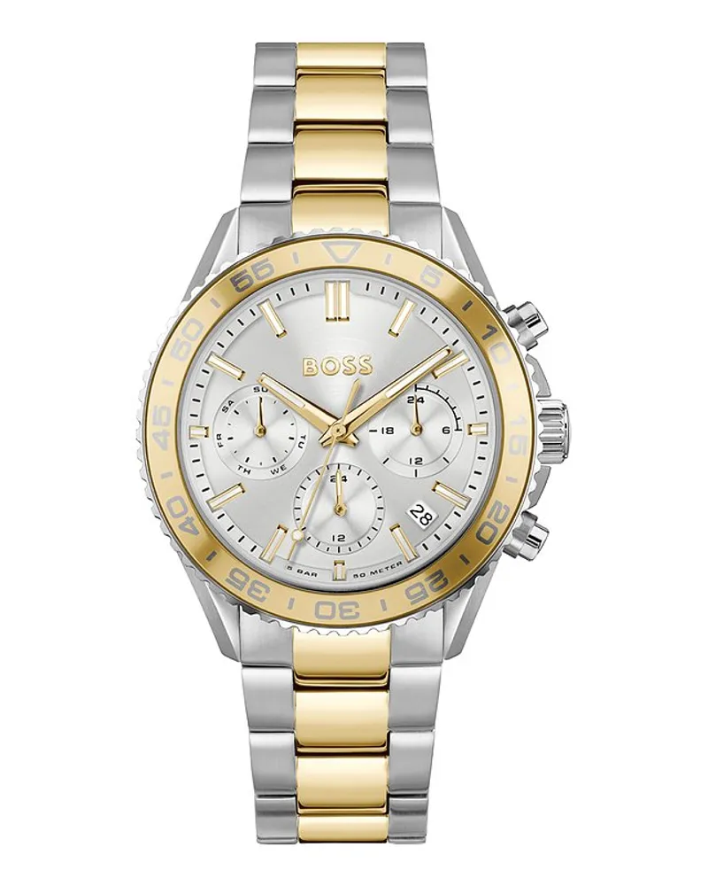 HUGO BOSS Damenuhr Runner For Her Silber