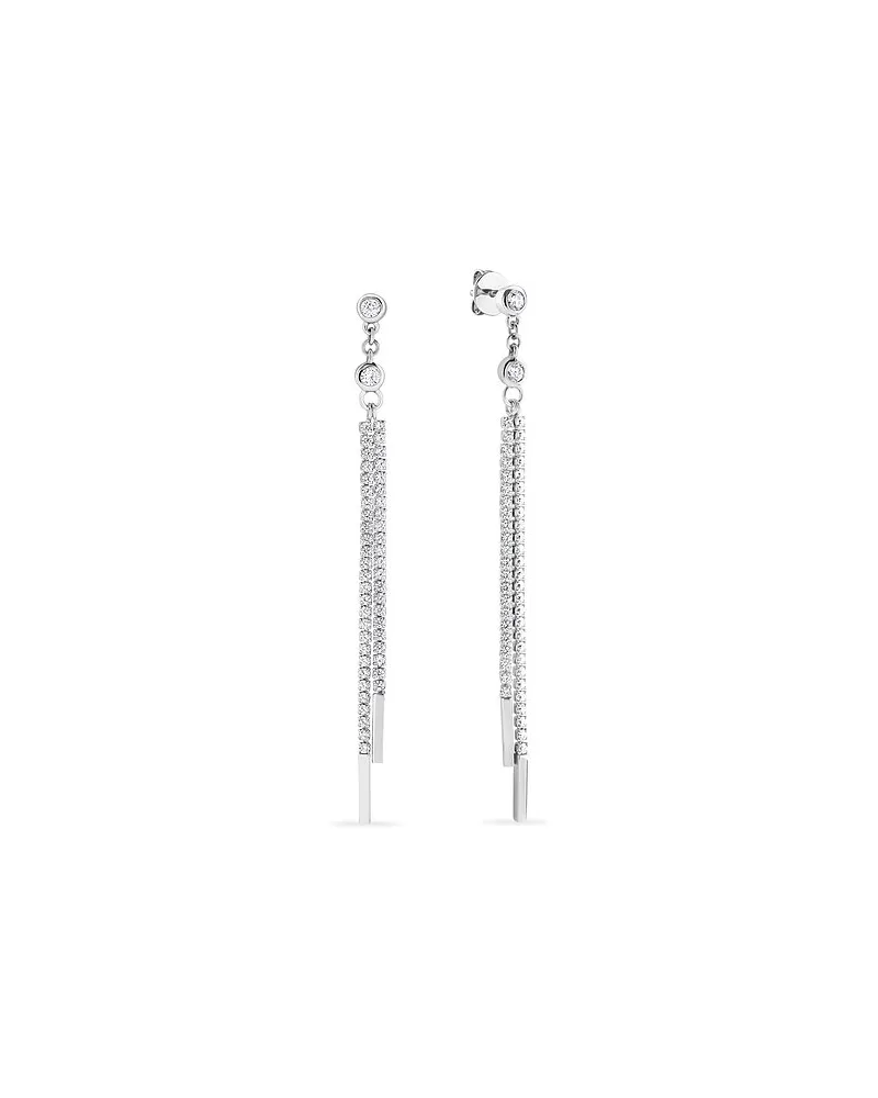 JETTE Ohrhänger CASCADE Silber