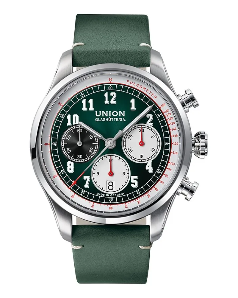 Union Glashütte Chronograph Belisar Silber