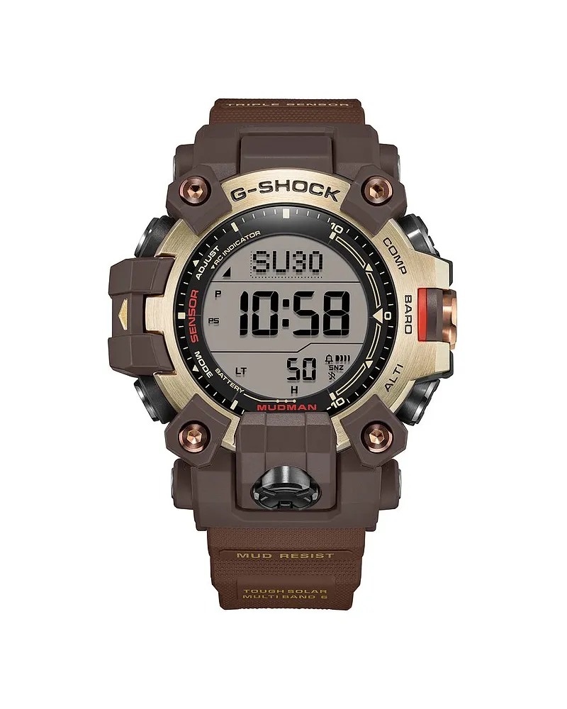 Casio Herrenuhr Mudman Braun