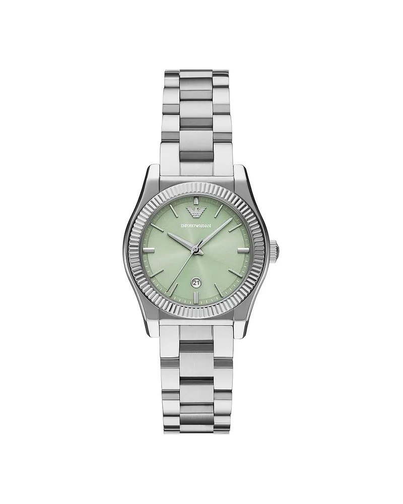 Emporio Armani Damenuhr Silber