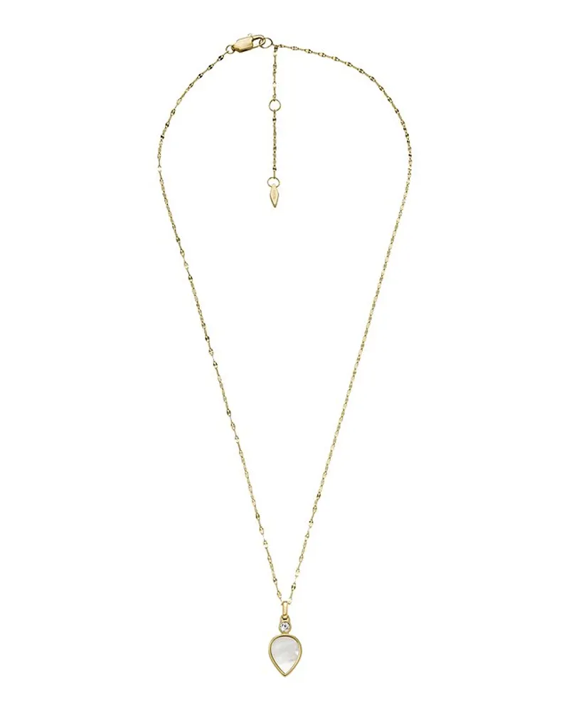 Fossil Kette Gold