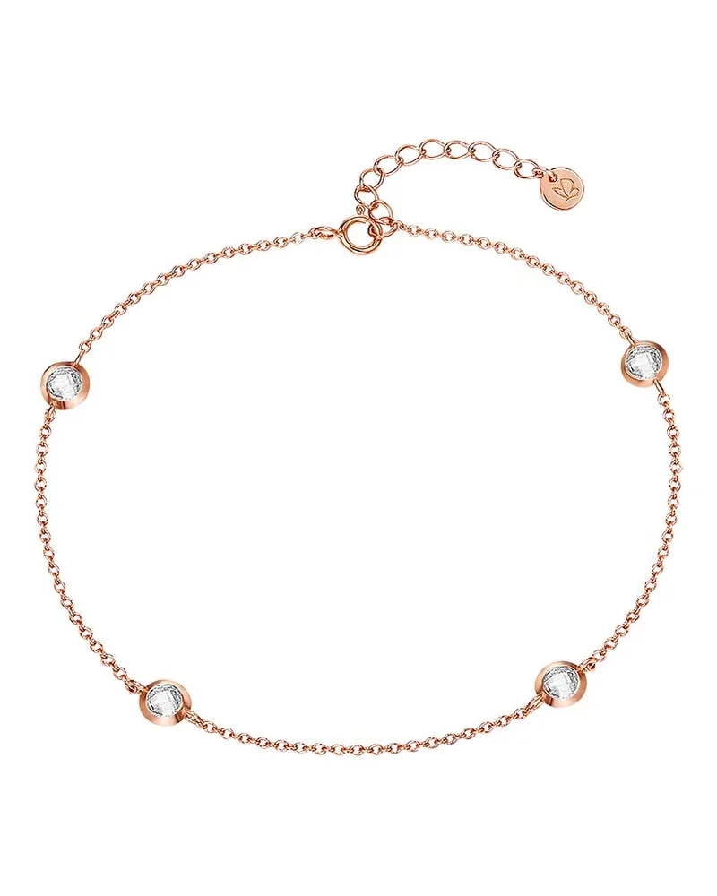 Glanzstücke München Fußkette Roségold