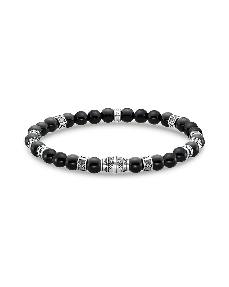 Thomas Sabo Armband Rebel at heart Schwarz