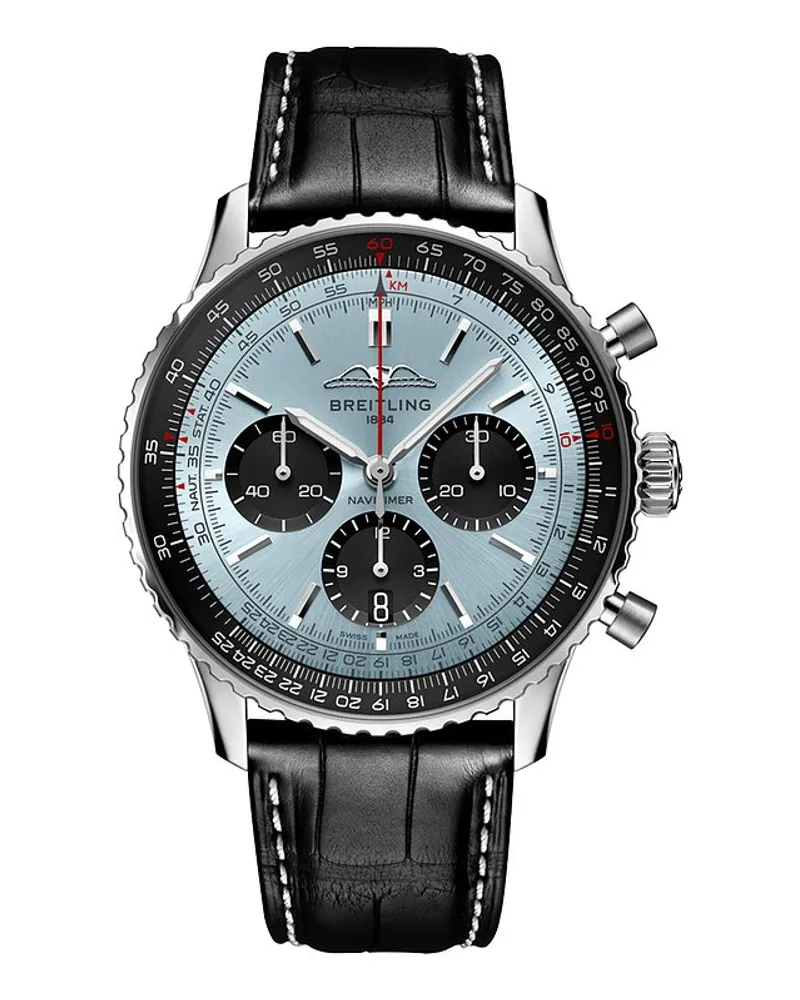 Breitling Chronograph Navitimer Chrono B01 Silber