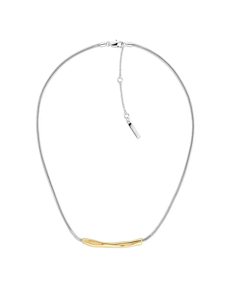Calvin Klein Kette GRADIENT WAVES Bicolor