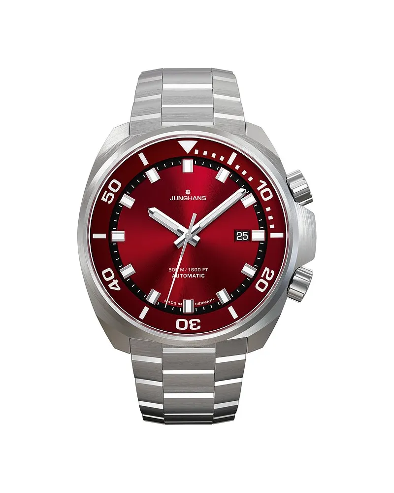 Junghans Taucheruhr Aquaris Diver Silber