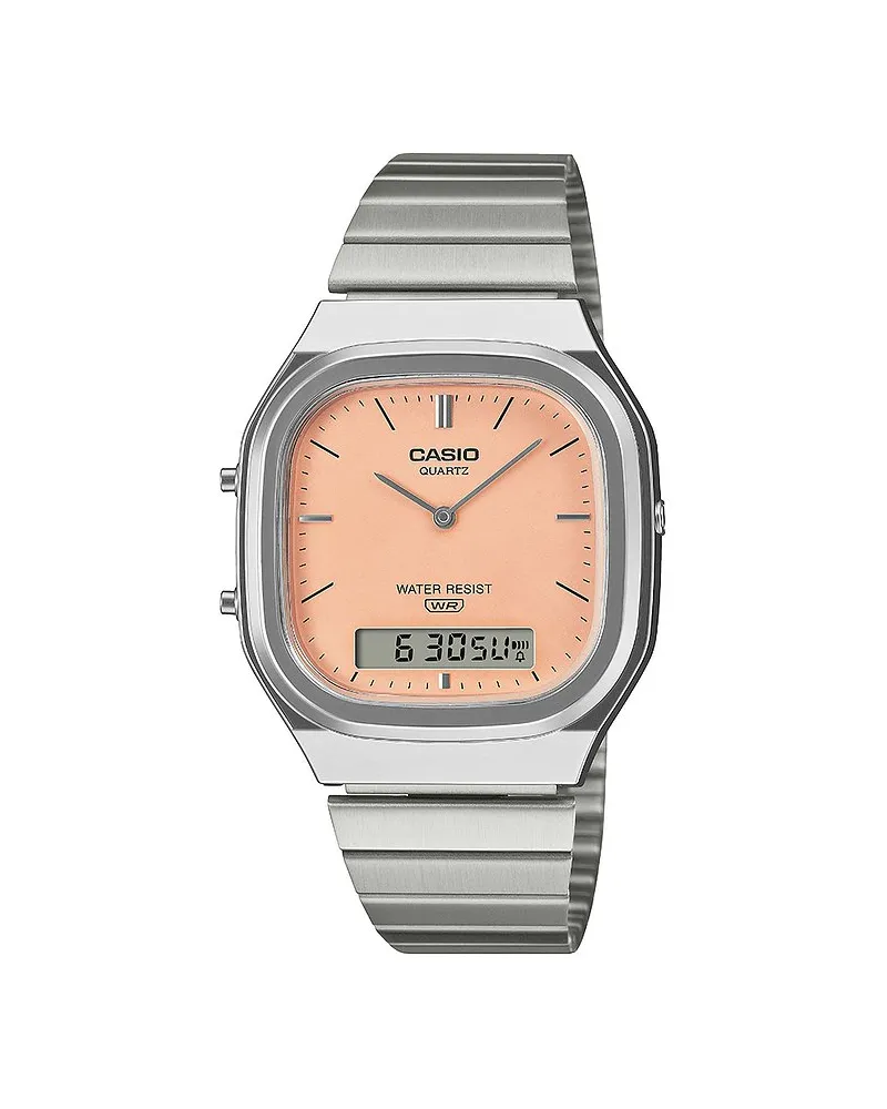 Casio Unisexuhr Vintage Silber