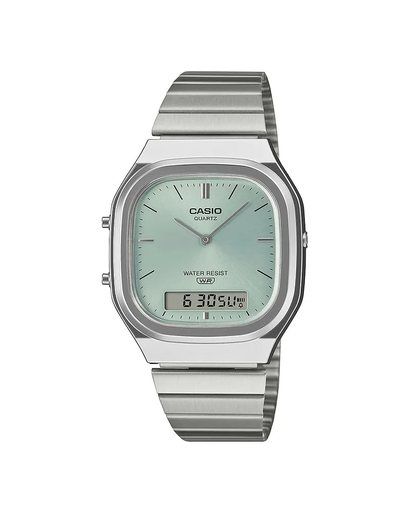 Casio Unisexuhr Vintage Silber