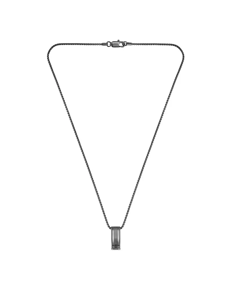 HUGO BOSS Kette BROOKS Schwarz
