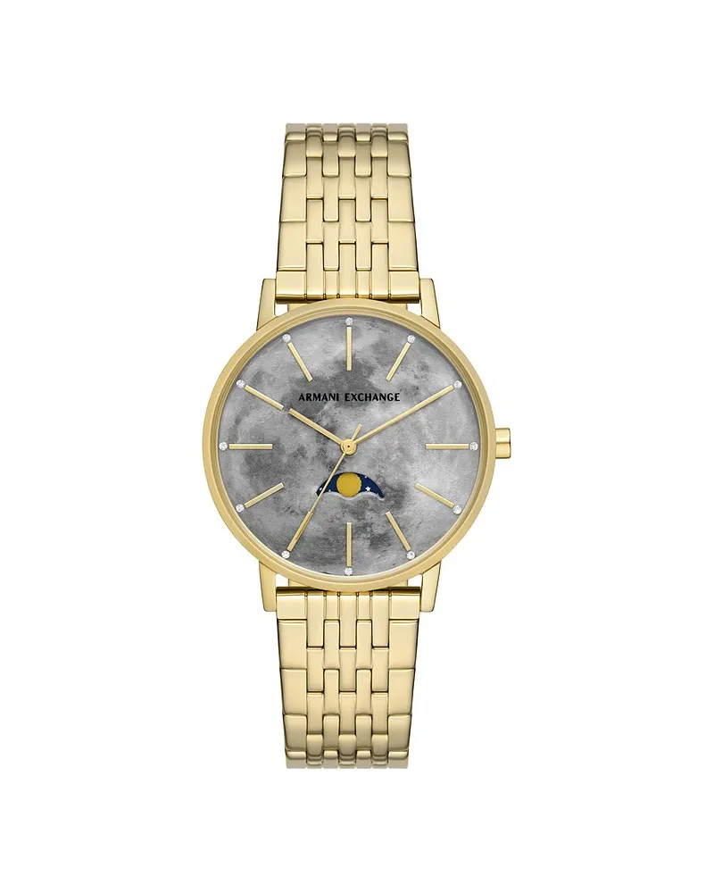 Armani Exchange Damenuhr Gold