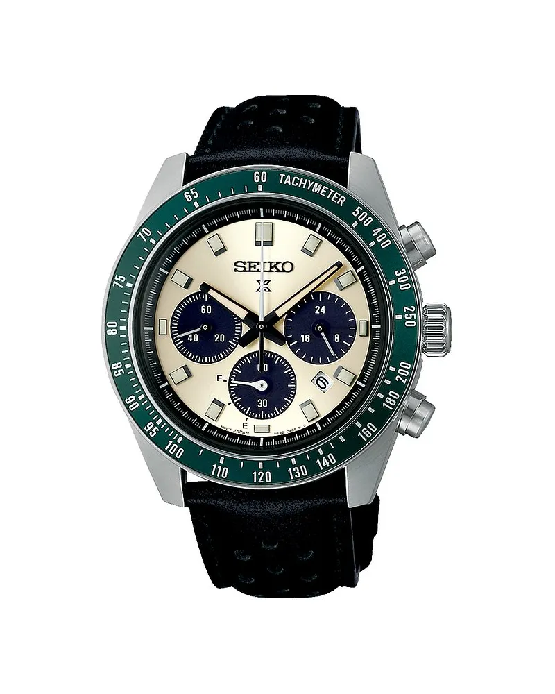 Seiko Chronograph Prospex Speedtimer Silber