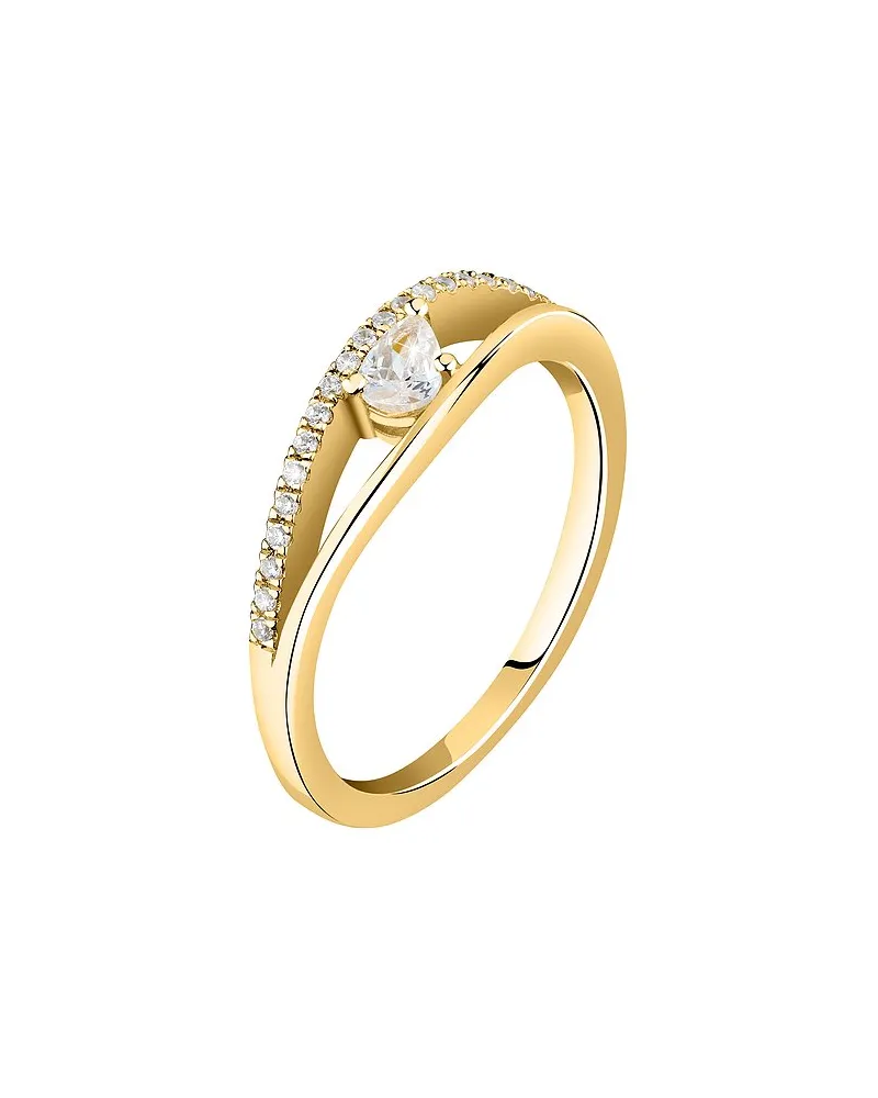 Live Diamond Damenring Gelbgold