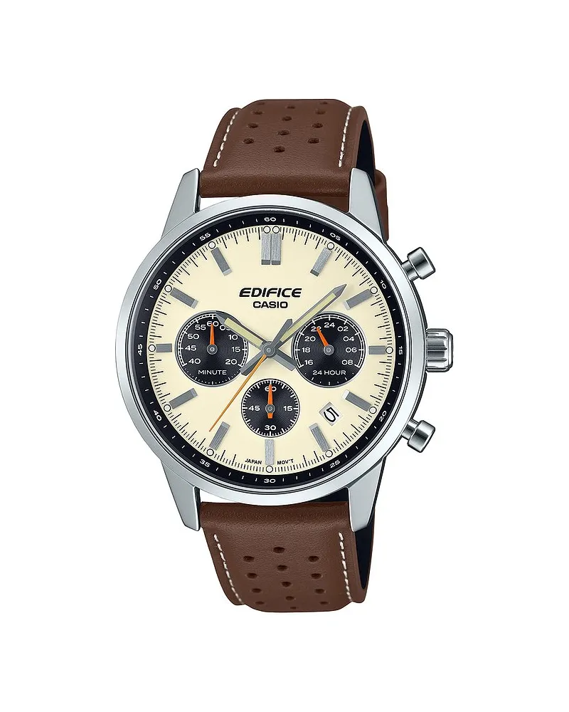 Casio Herrenuhr EDIFICE Classic Silber