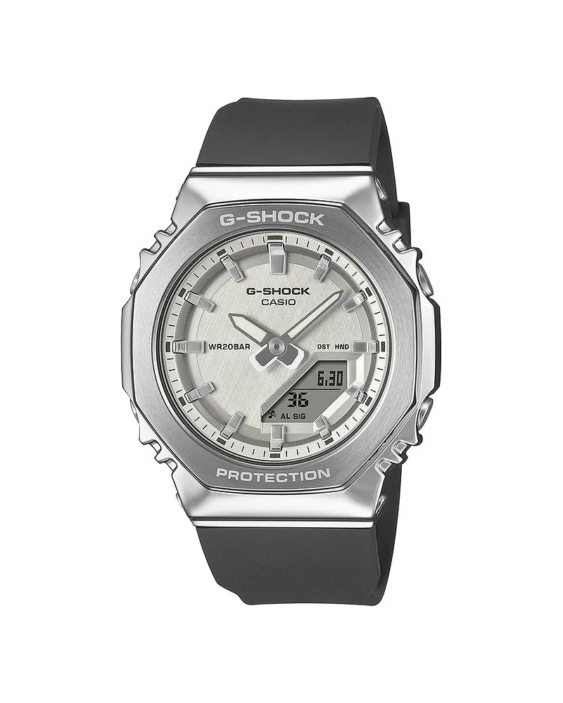 Casio Damenuhr G-Shock Small Classic Silber