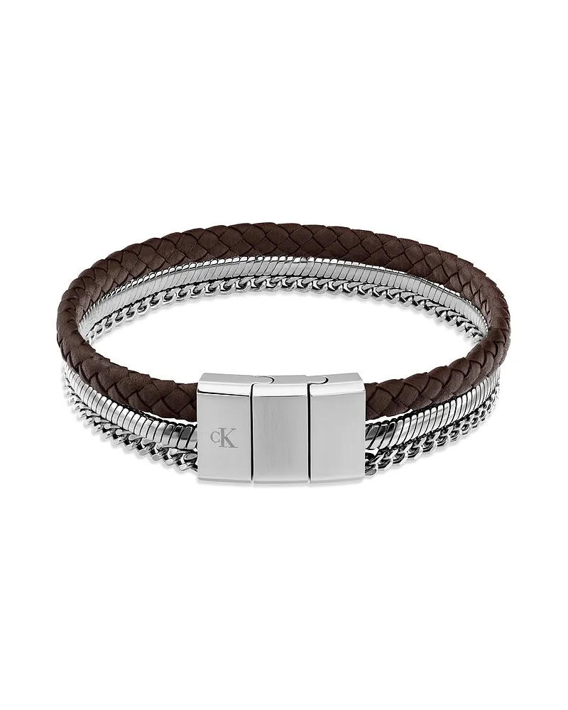 Calvin Klein Armband CK MERGE Braun