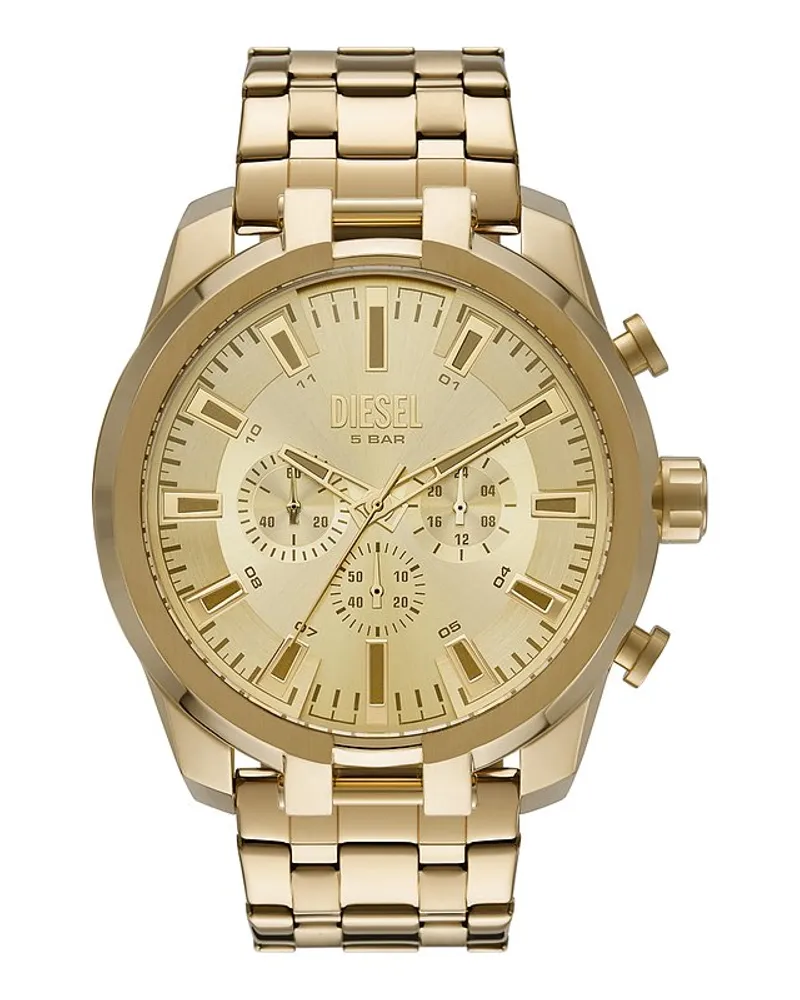 Diesel Chronograph Split Gold