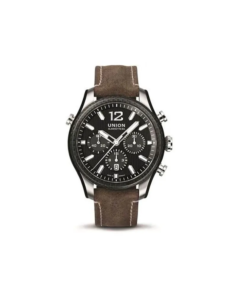 Union Glashütte Uhren-Set inkl. Wechselarmband Belisar Chronograph Sport Mehrfarbig