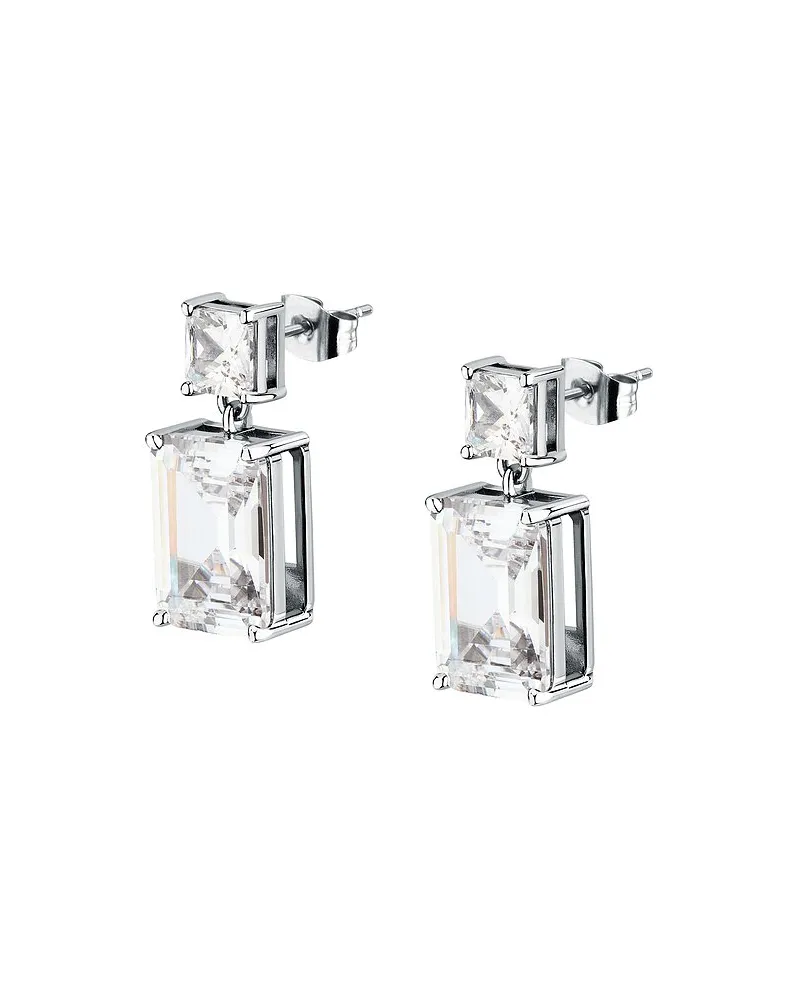 Karl Lagerfeld Ohrhänger Crystals Silber