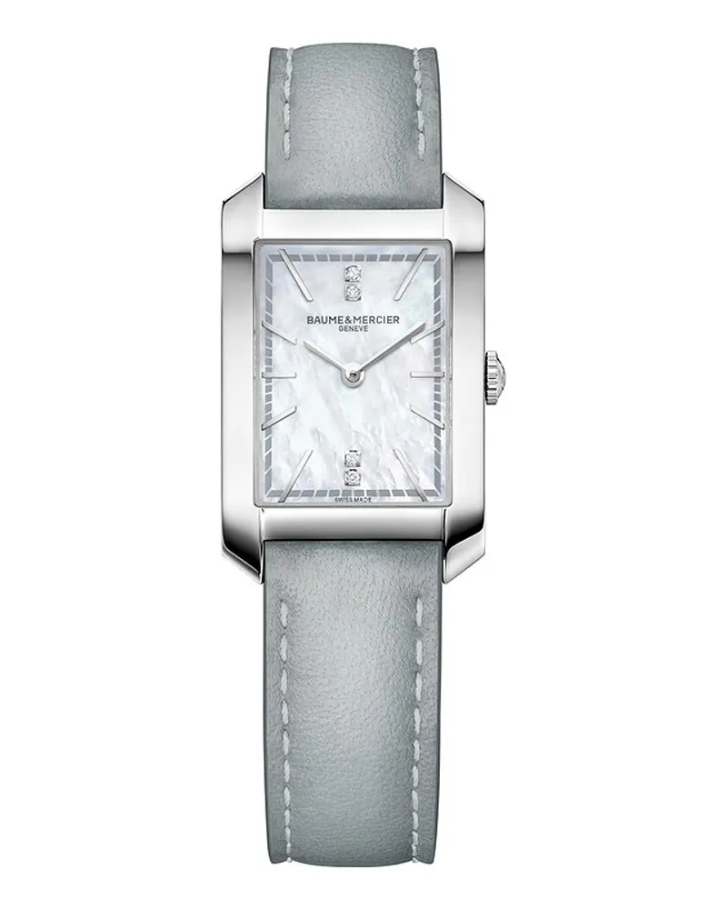 Baume & Mercier Damenuhr Hampton Silber