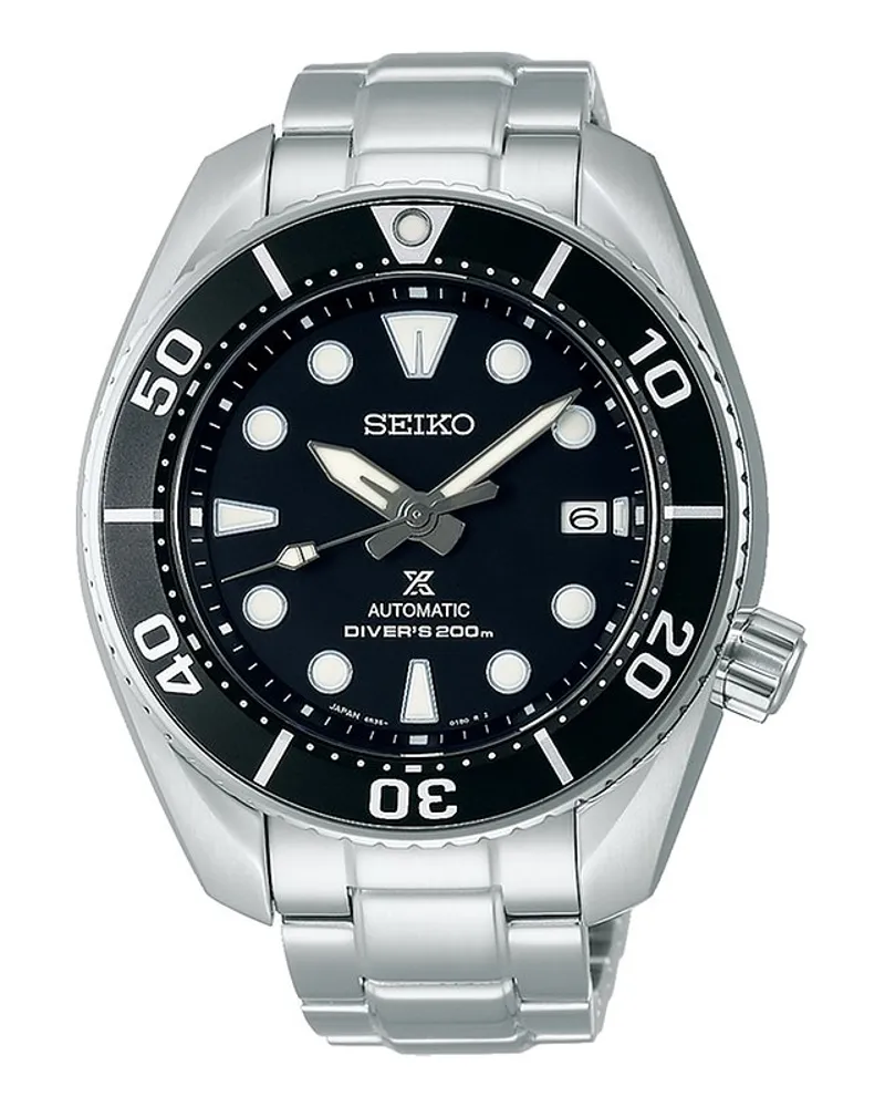 Seiko Herrenuhr SEA Silber