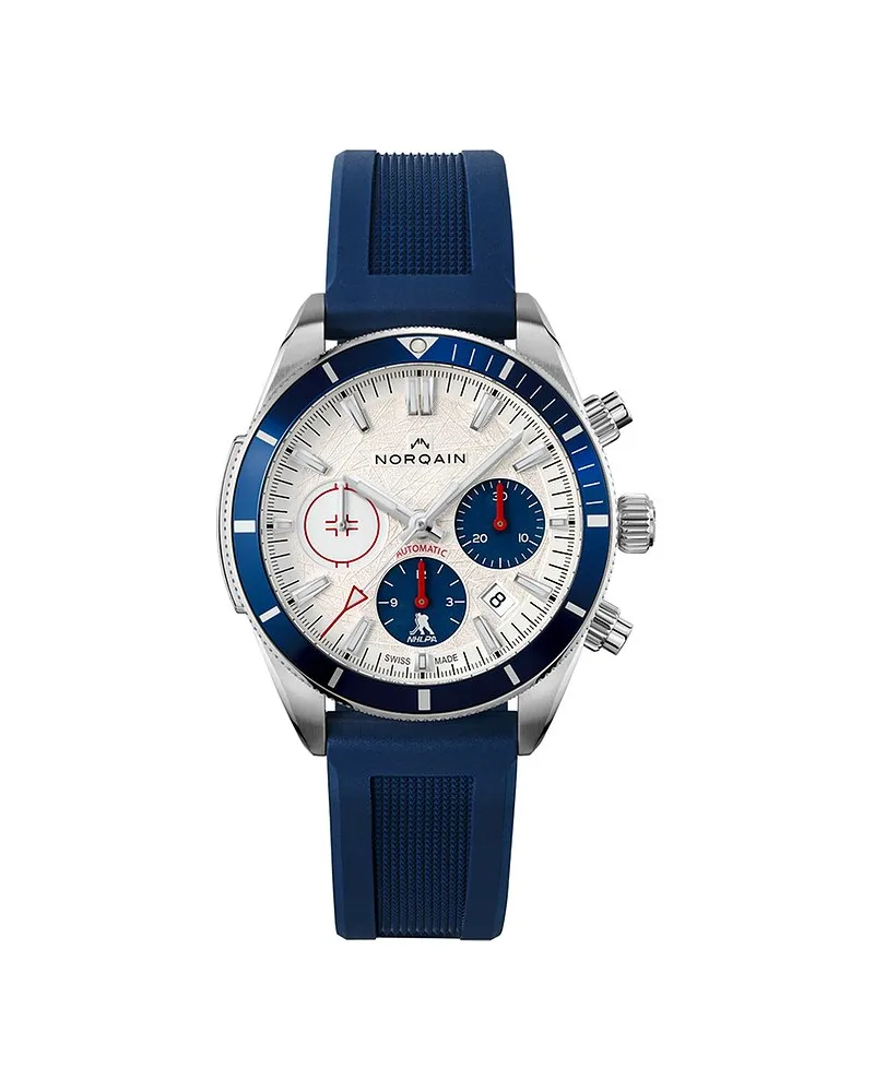 NORQAIN Chronograph Adventure Sport Silber