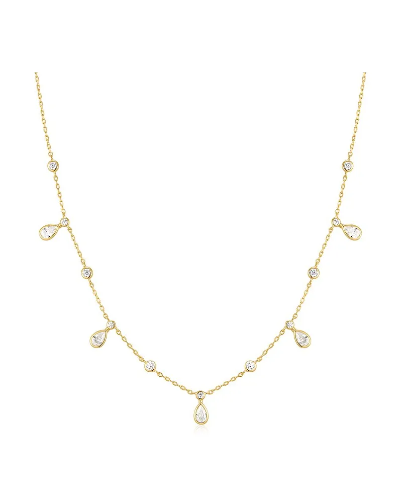 ANIA HAIE Kette 76 - Wanderer Gelbgold