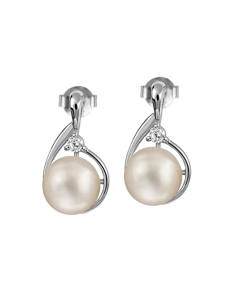 Jacques Lemans Ohrstecker Silber