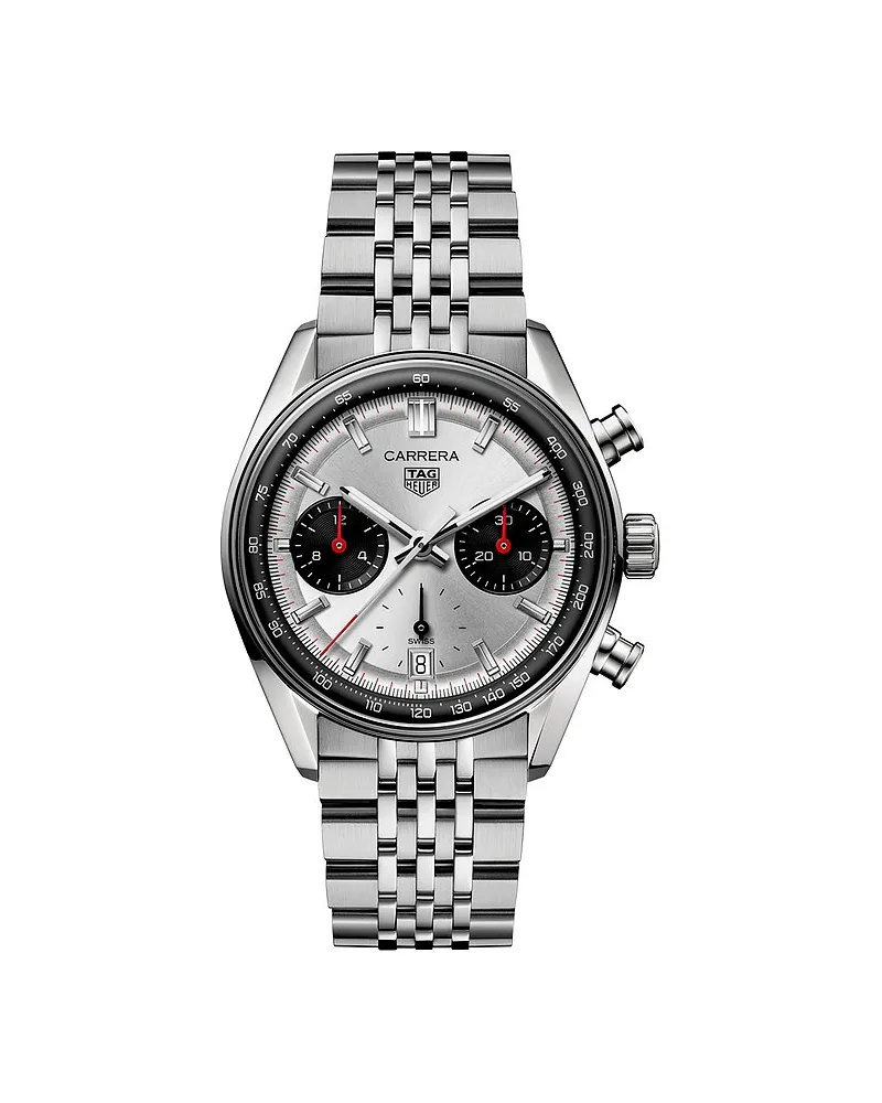 TAG Heuer Chronograph Carrera Silber
