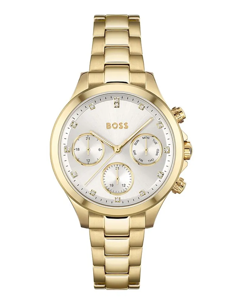 HUGO BOSS Damenuhr Gold