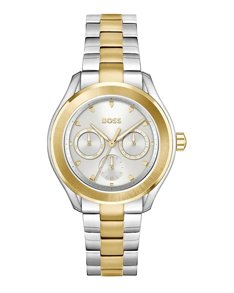 HUGO BOSS Damenuhr Lucy Silber