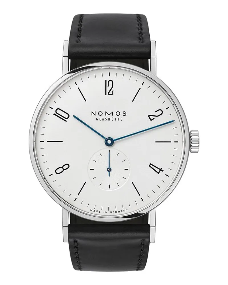 NOMOS Glashütte Herrenuhr Tangente 38 Silber