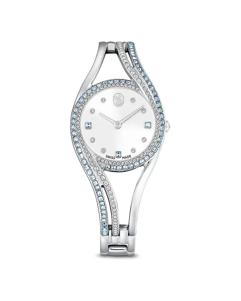 Swarovski Unisexuhr HYPERBOLA Silber