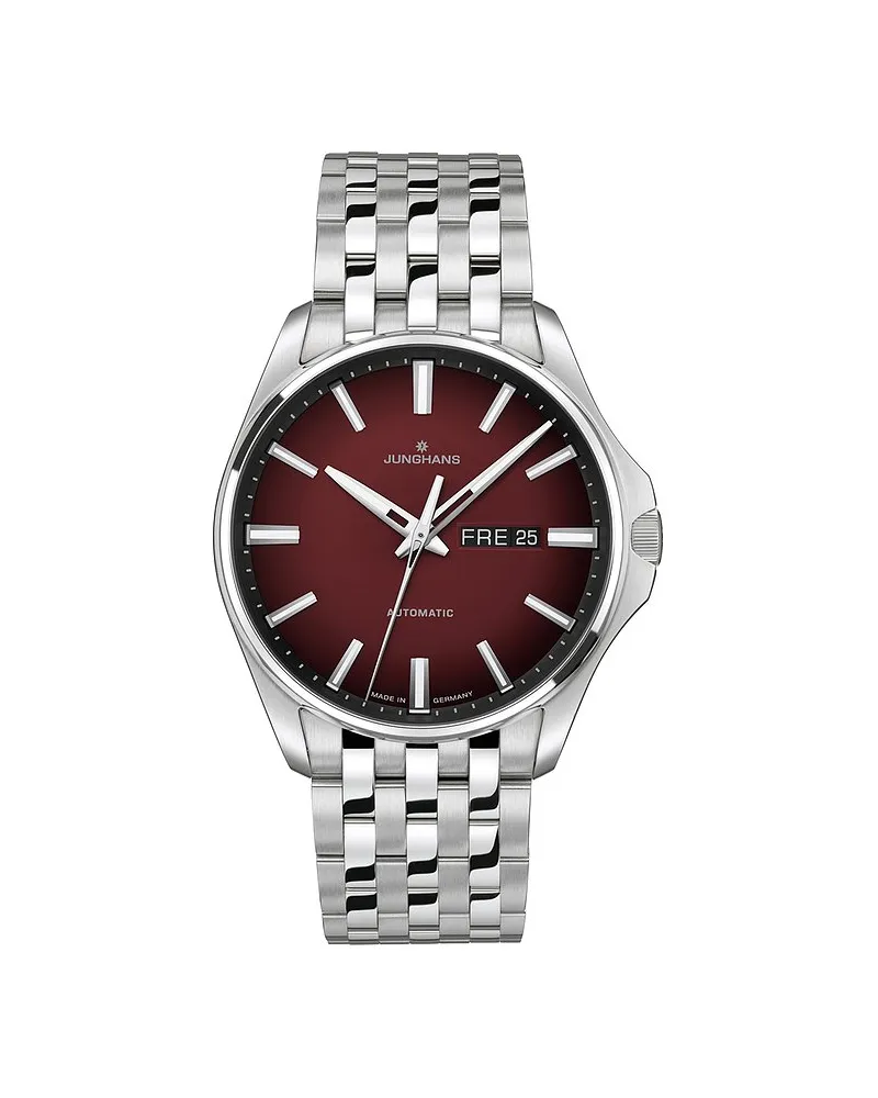 Junghans Herrenuhr Meister S Automatic Silber