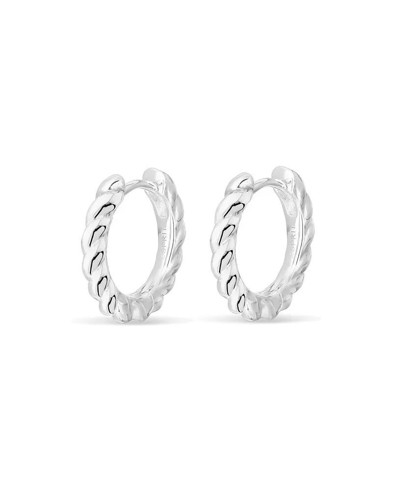 Esprit Creolen Twisted Silber