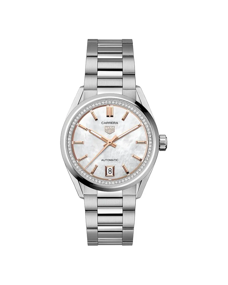 TAG Heuer Damenuhr Carrera Silber