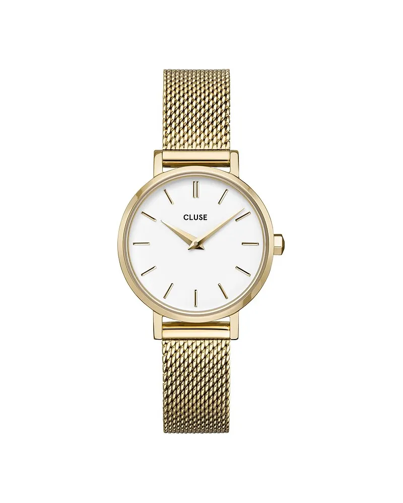 CLUSE Damenuhr Boho Chic Petite Gelbgold