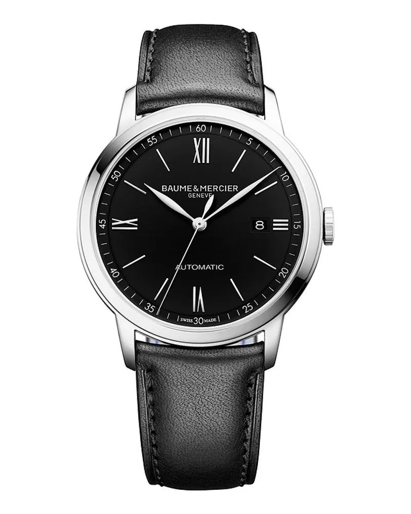 Baume & Mercier Herrenuhr Classima Silber
