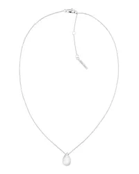 Calvin Klein Kette Sculptural Silber