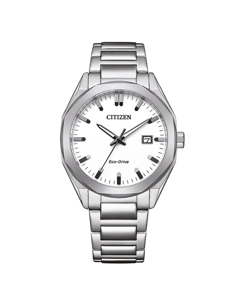 Citizen Herrenuhr Sport Silber