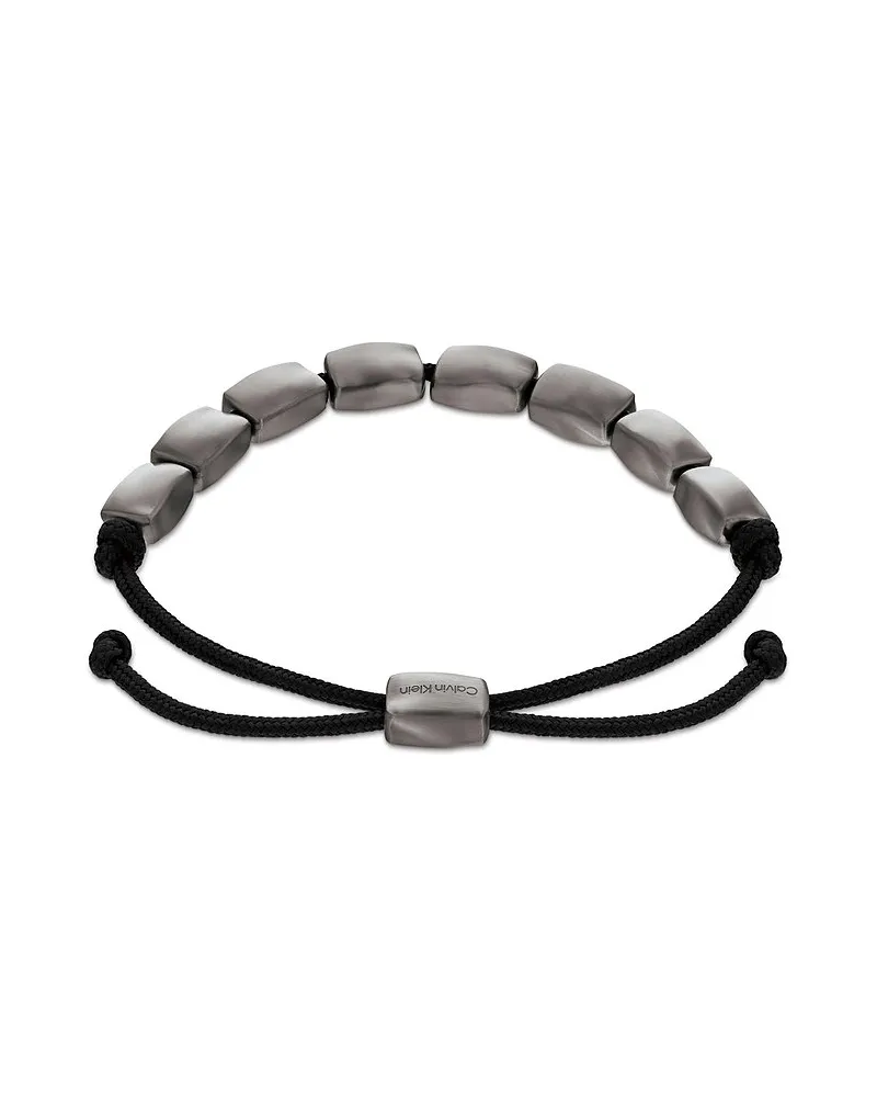 Calvin Klein Armband CK METALLIC WAVES Schwarz